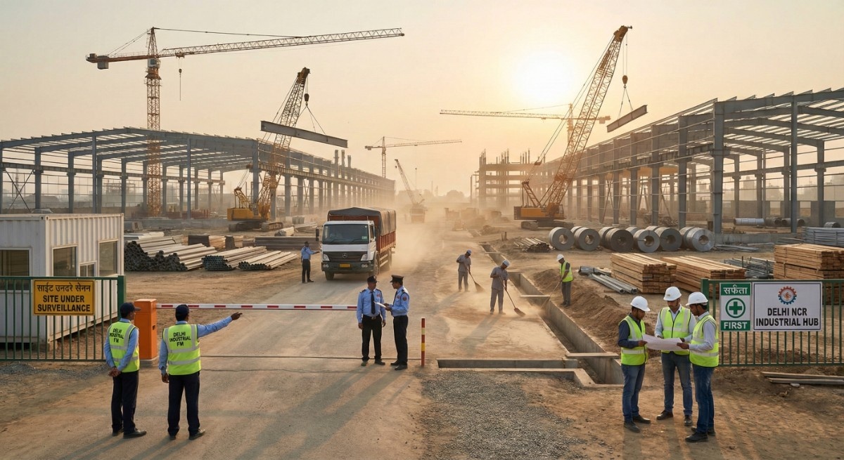 Industrial Facility Management for Construction Projects in Delhi NCR
